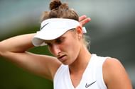 Madison Brengle at Wimbledon 2019
